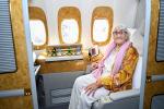 Emirates welcomes 101-year-old centenarian Rachida Smati onboard