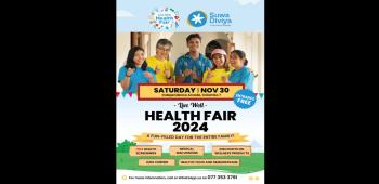 Suwa Diviya ‘Live Well Health Fair’ brings health and wellness to Colombo