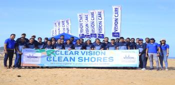 Vision Care successfully concludes “Clear Vision Clear Shores” Mt. Lavinia beach cleanup initiative for World Environment Day