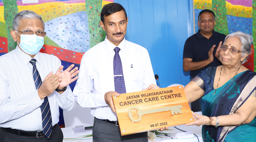 Jayam Wijayaratnam s legacy lives on in gift of 100 bed cancer hospital