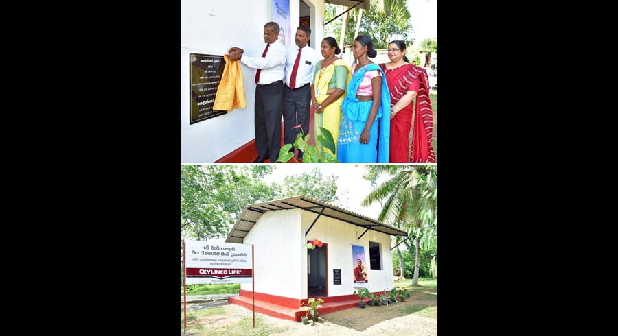 Ceylinco Life s 85th classroom donation benefits Horana school