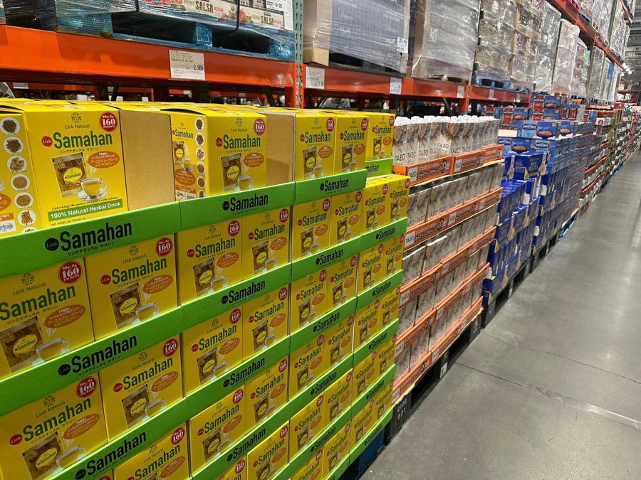 Link Samahan brand at Costco Stores in Japan