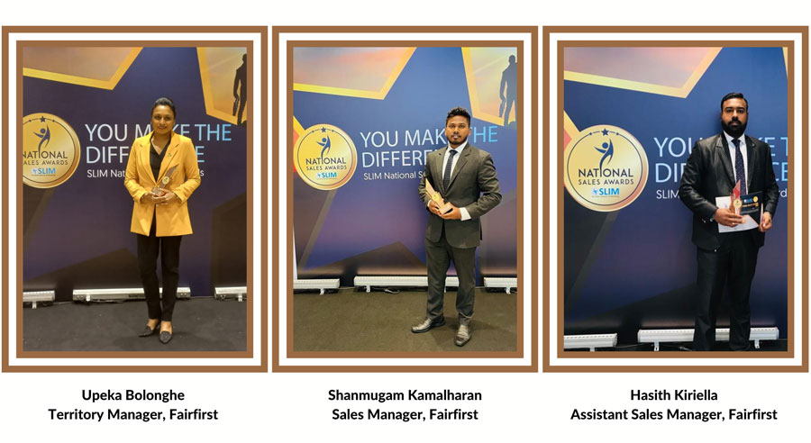Fairfirst Insurance clinches 3 Bronze wins at the SLIM NASCO Awards 2021 2022