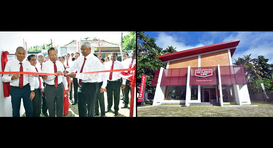 Ceylinco Life s green road map provides Minuwangoda a new eco friendly branch