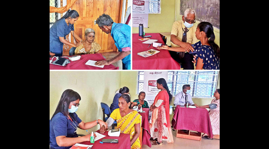 Ceylinco Life begins 18th year of Waidya Hamuwa with 4 free medical camps