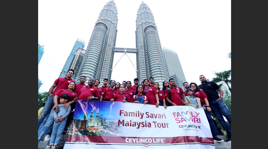 Ceylinco Life concludes Family Savari 17 with holiday for 10 families in Malaysia