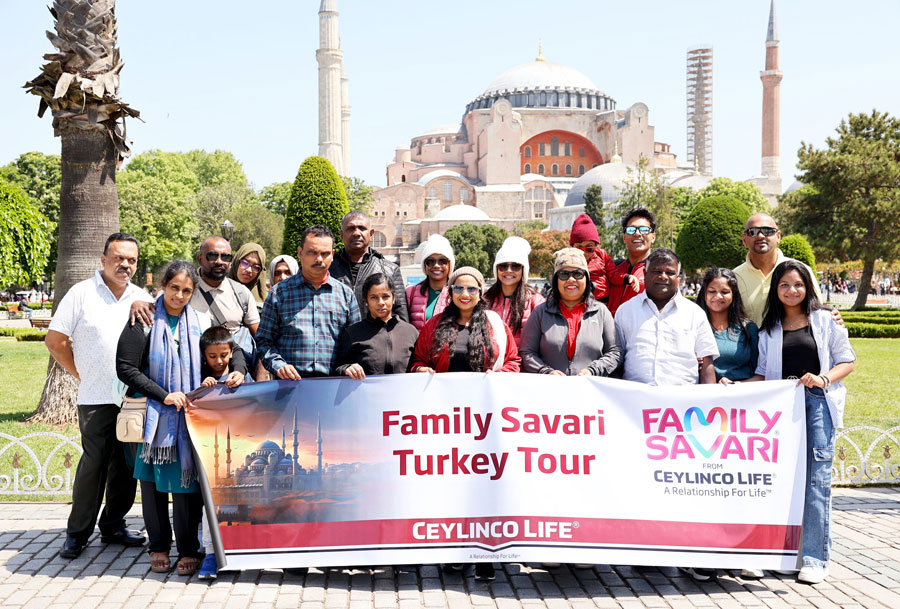 Ceylinco Life s Family Savari 17 winners enjoy dream holiday in Turkiye