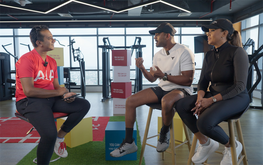AIA Insurance in collaboration with Pod Hub presents the debut episode of Rethink Healthy Podcast Featuring Malaka and Shalini Rubasinghe