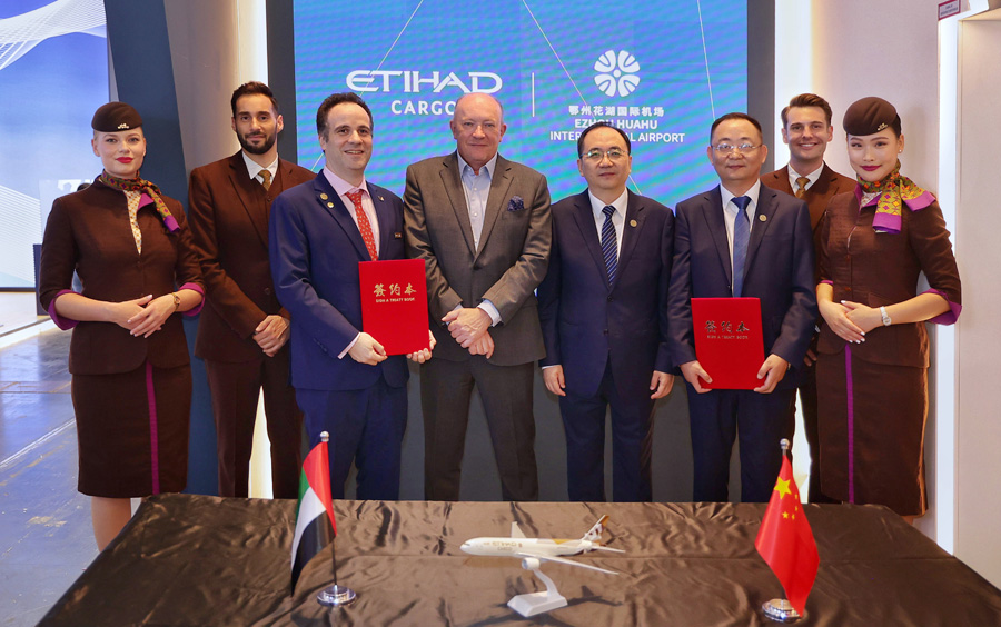 Etihad Cargo Signs Strategic Agreement with Ezhou Huahu Airport to Strengthen Access Throughout Asia Pacific