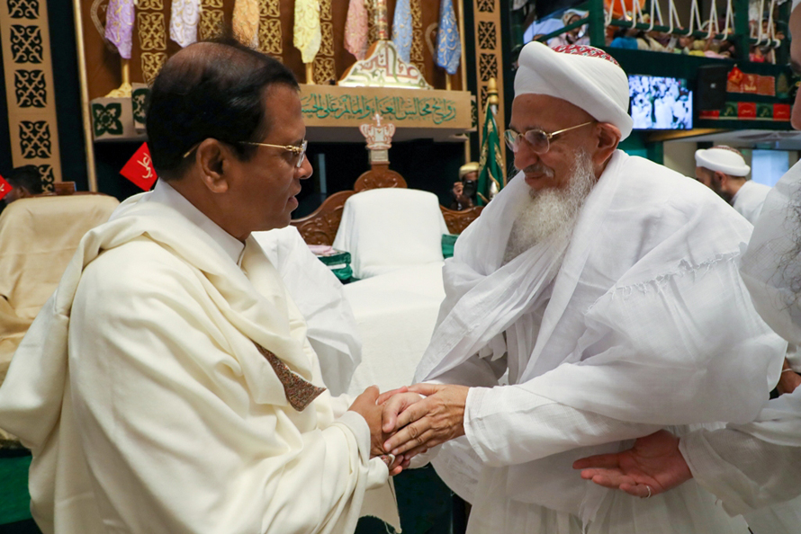 President Maithripala Sirisena praises the Dawoodi Bohra community for their message of peace and harmony image 3