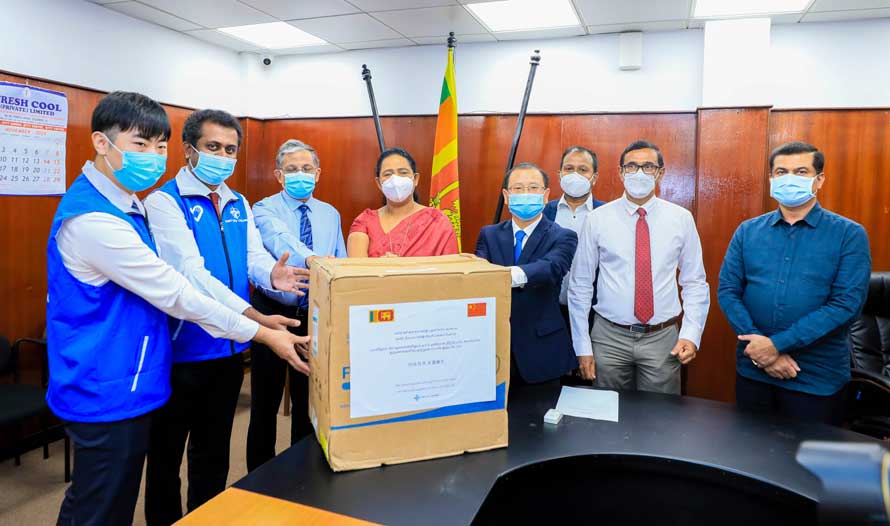 Port City Colombo donates over Rs. 4 mn worth protective gear to Health Ministry