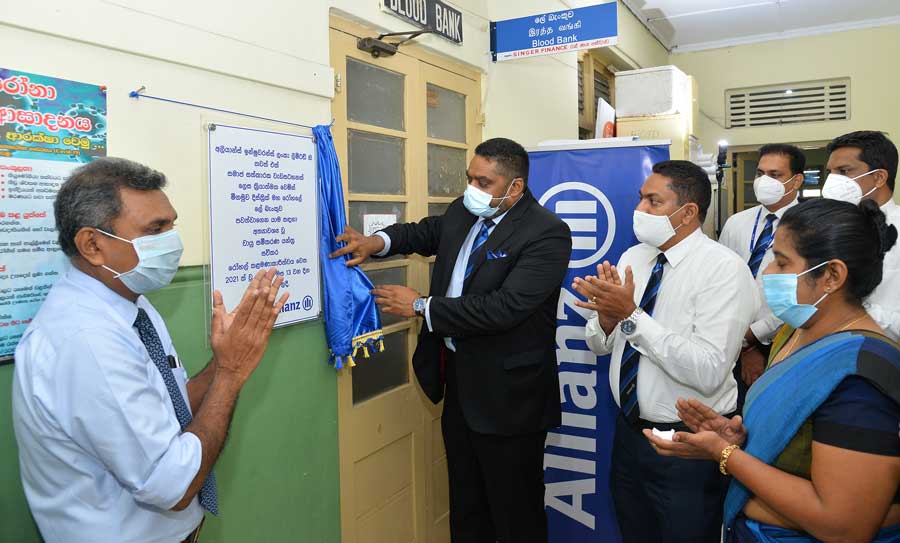 businesscafe Allianz Lanka Supports District General Hospital Negombo