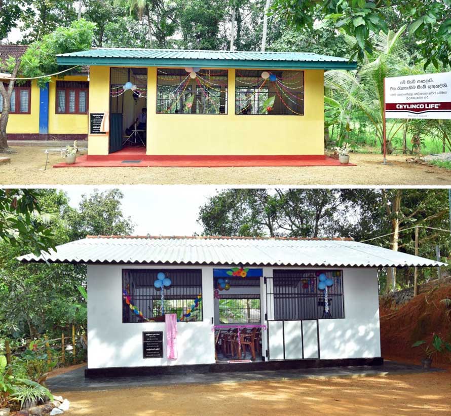 Classroom donations Elpitiya Kegalle Composite