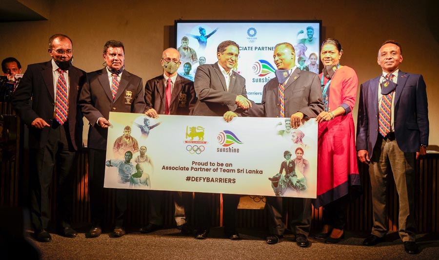 Sunshine Holdings announces Associate Partnership of Team Sri Lanka ahead of Olympics 2020