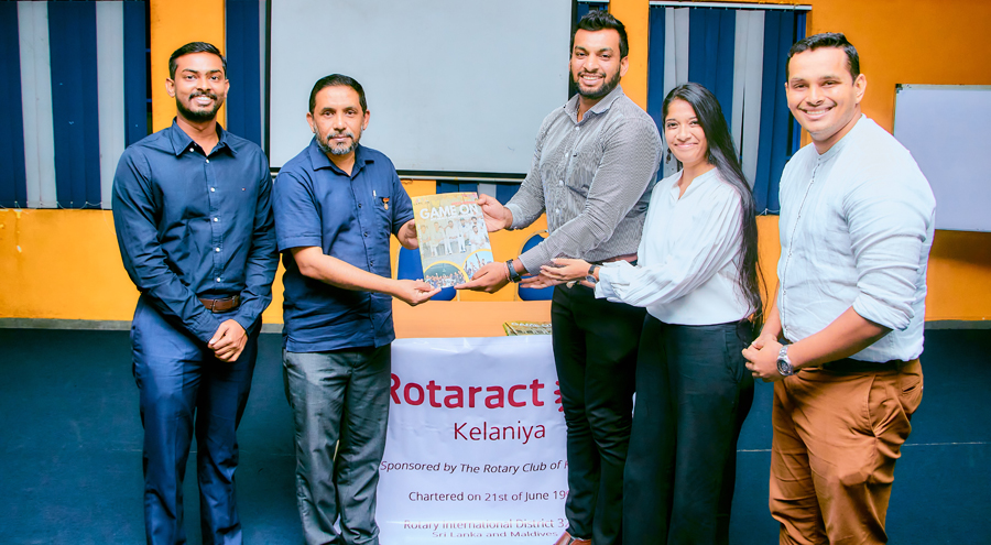 Rotaract Club of Kelaniya Launches the First ever Rotaract Sports Magazine
