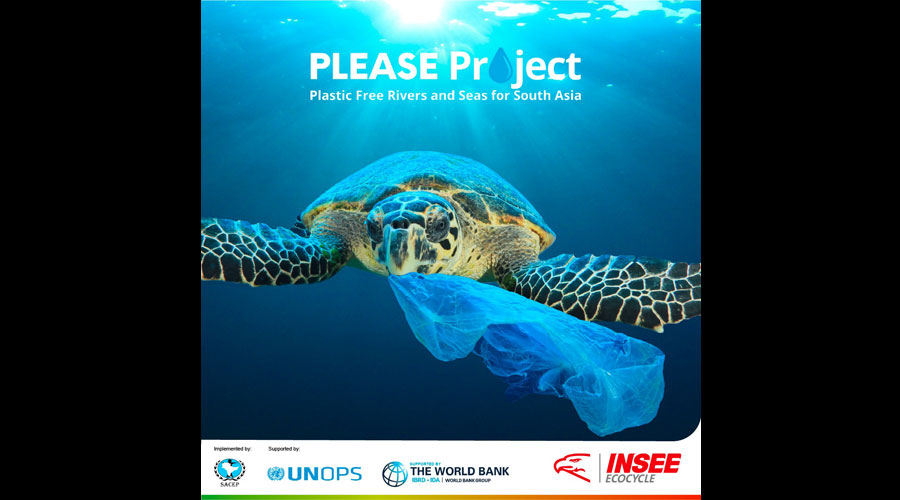 INSEE collaborates with PLEASE project to Reduce Plastic Pollution in Sri Lanka