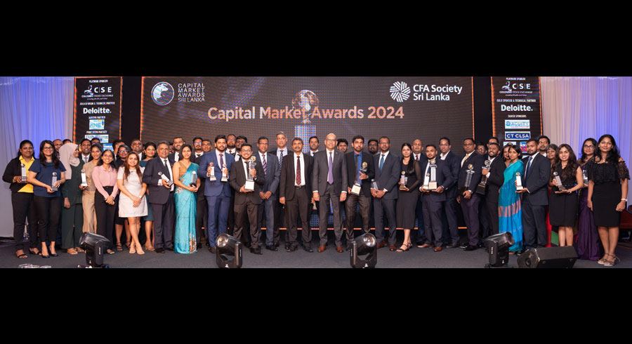The prestigious flagship event of the CFA Society Sri Lanka celebrates capital market excellence