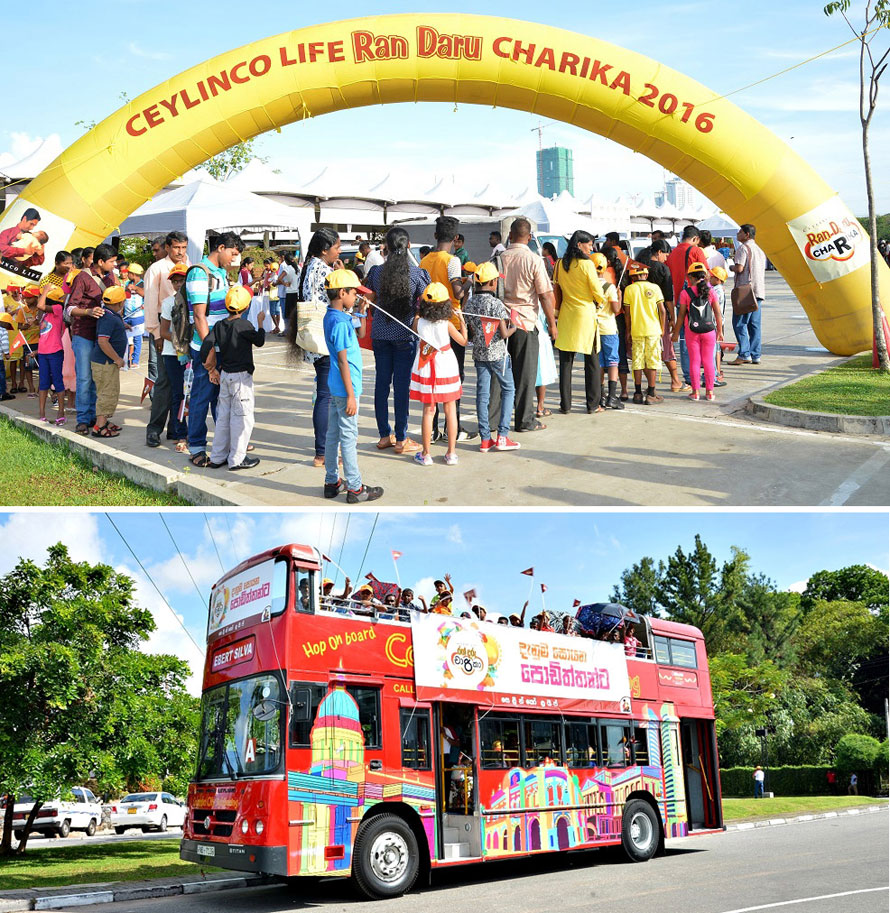 Ceylinco Life hosts children from every district at Ran Daru Charika 3