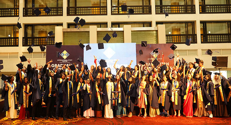 Students of ISC Education celebrate academic success at the highly anticipated Annual Graduation Ceremony