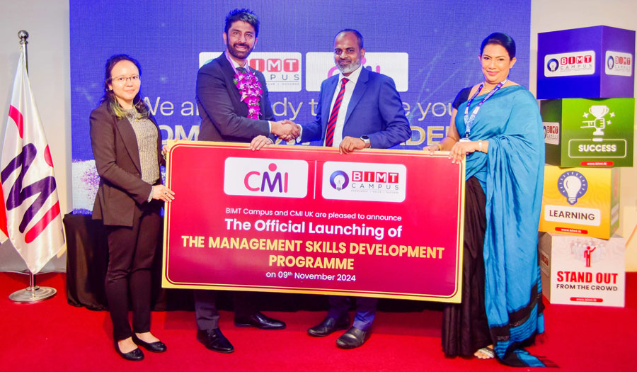 BIMT launches Management Skills Development Programme with the collaboration of Charted Managemnet Institute of UK