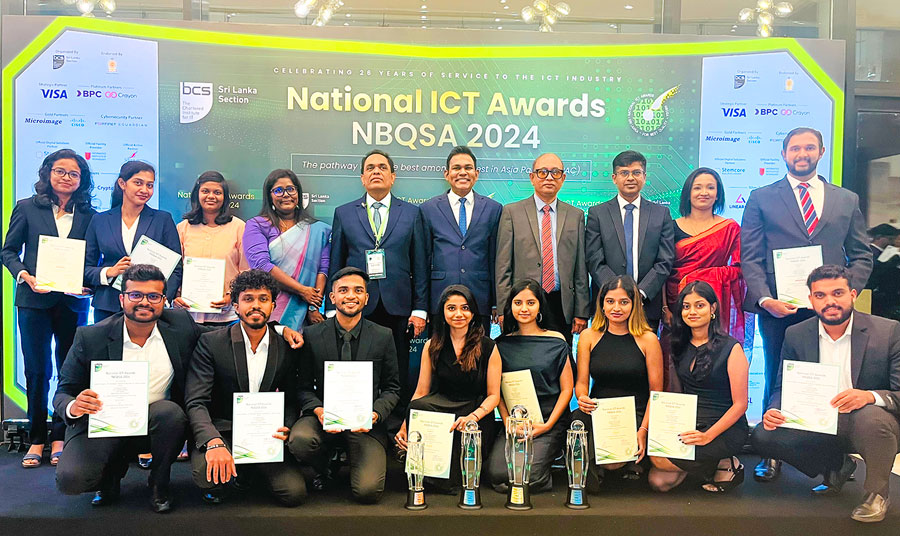 SLIIT achieves historic success and shines as star performer at 26th National ICT Awards NBQSA 2024