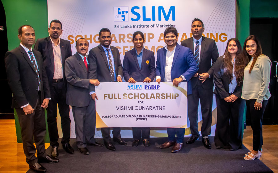 SLIM Invests in Future Marketing Leader Cricket Star Vishmi Gunaratne Awarded with the Prestigious Scholarship