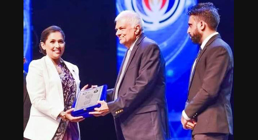 Hayeshika Fernando honoured at Business World International Awards and 10th APLA Conference