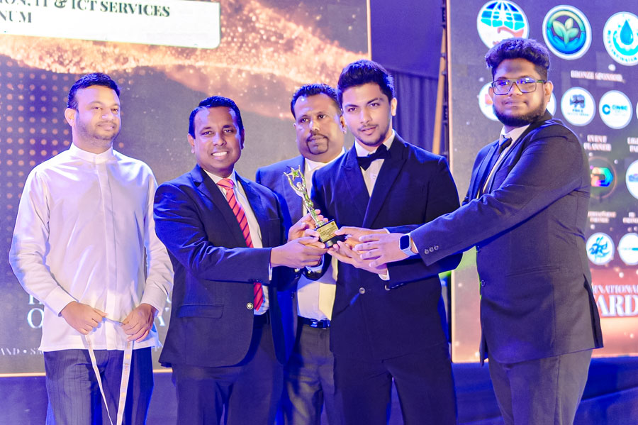 Ishara Madushan Online School IMOS honoured as Best Ordinary Level Class of the Year at BWIO Awards