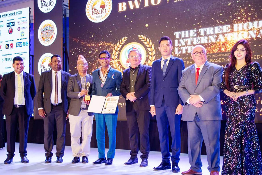 The Tree House International wins award for Evidence Based Excellence