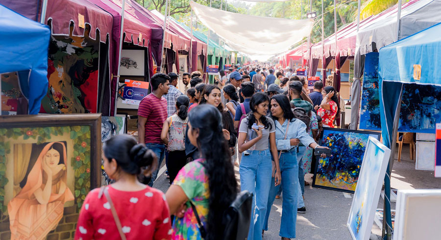 Kala Pola Sri Lanka s popular open air art fair returns for the 32nd year on 16th February Colombo