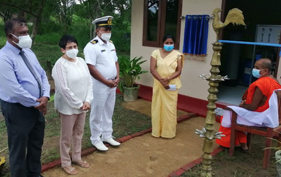 Perera and Sons donates Reverse Osmosis plant to Gamini Vidyalaya Kudawilachchiya to under their CSR campaign Manu Mehewara