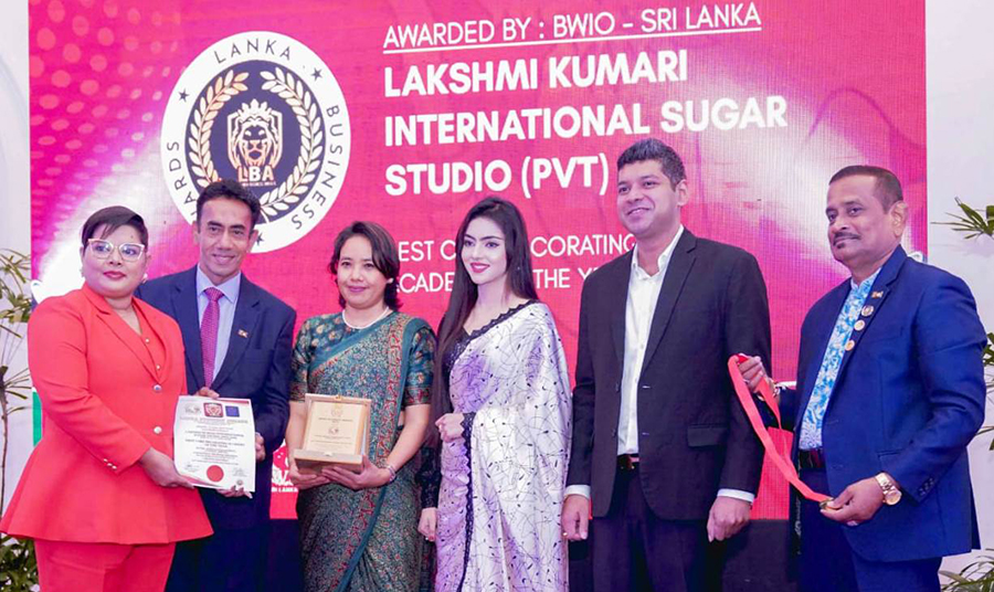 Lakshmi Kumari Sugar Studio shines at Lanka Business Awards