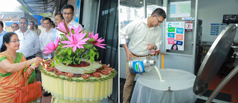 Fonterra Establishes Milk Collection Chilling Centre in Hanwella