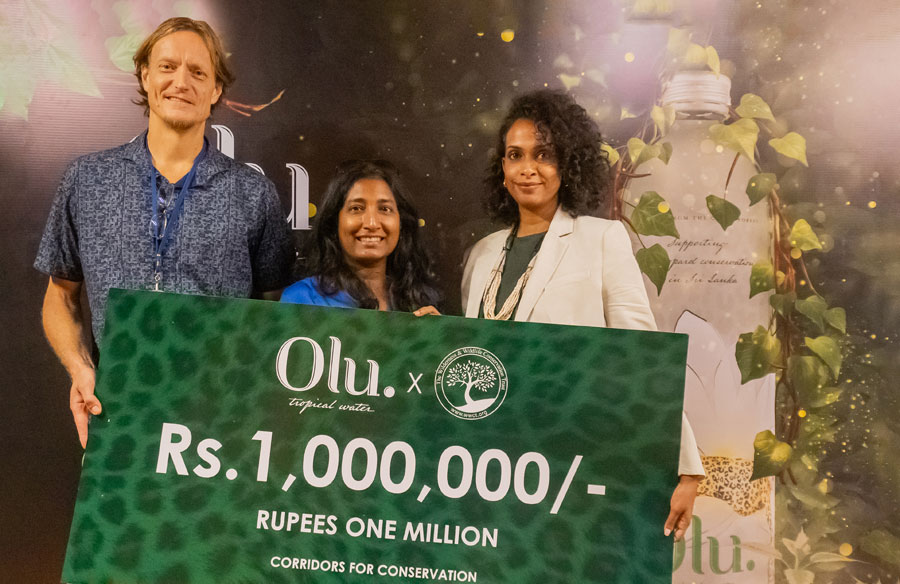 Olu Tropical Water Successfully Raise Funds Towards Leopard Conservation