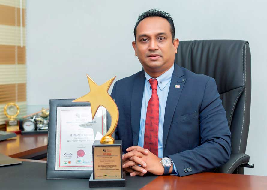 Pradeep Edward wins CEO of the Year Award