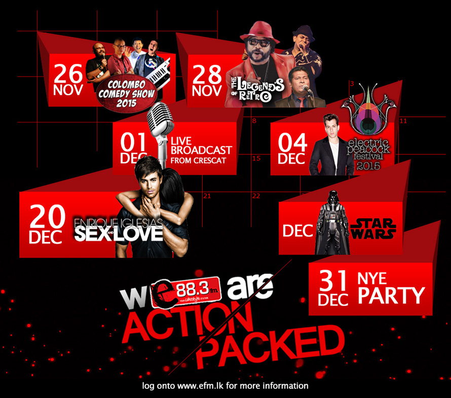 E FM kicks off action packed December