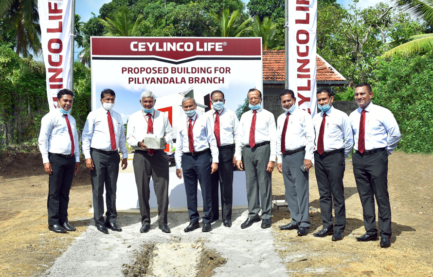 Ceylinco Life continues Green journey with foundation stone for new Piliyandala branch