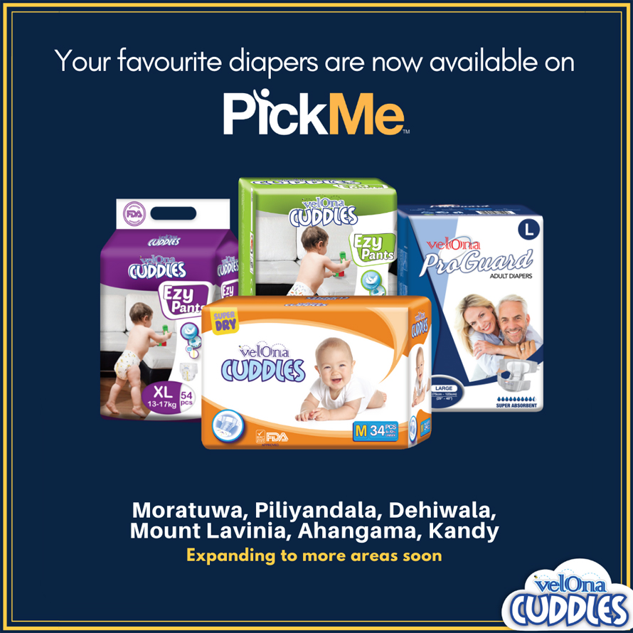 Velona Cuddles Delivers Diaper Essentials Through PickMe