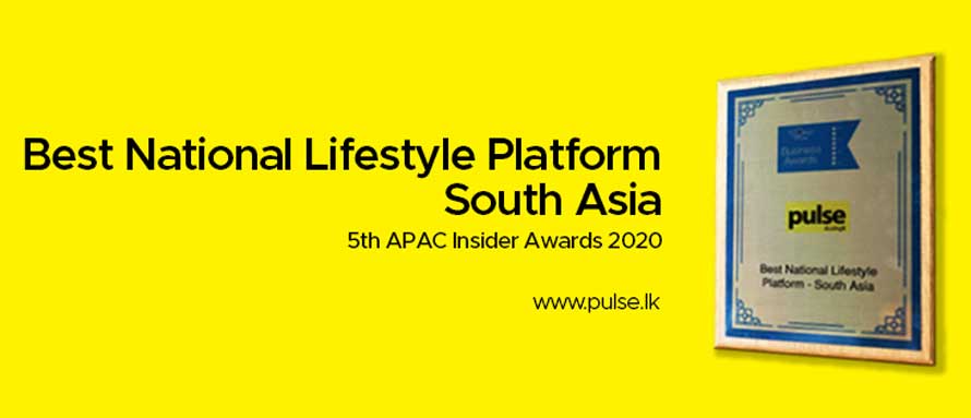 PULSE Names Best National Lifestyle Platform in South Asia 2020 by APAC Insider