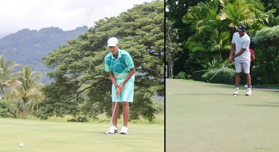 Kaya Daluwatte Reshan Algama Shoot Under Par to Lead the Gold Girls Boys Silver Divisions