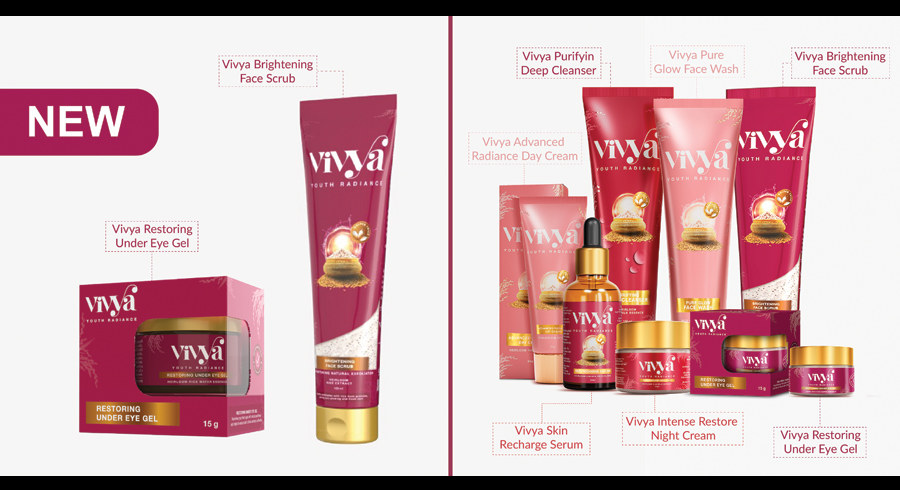 VIVYA s new under eye gel and scrub set to transform Sri Lankan skincare routines