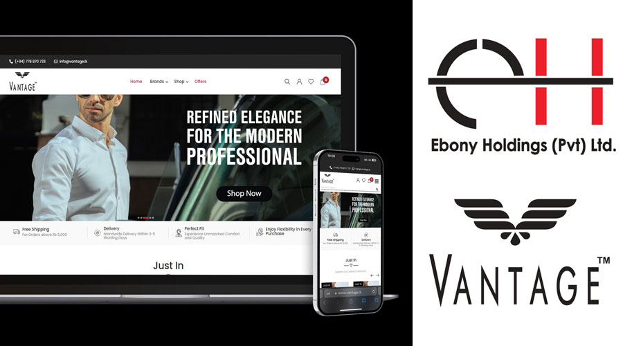 Vantage by Ebony Holdings Unveils Enhanced E Commerce Platform Reaching Sri Lankans and Global Markets