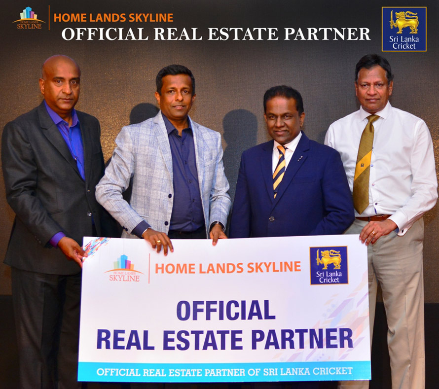 Home Lands Skyline Official Real Estate Partner of Sri Lanka Cricket