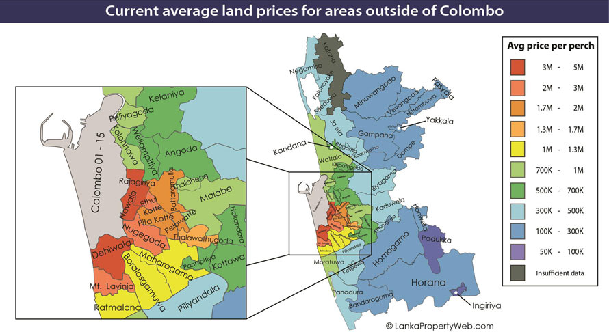 What are the top property hot spots around Colombo image 1