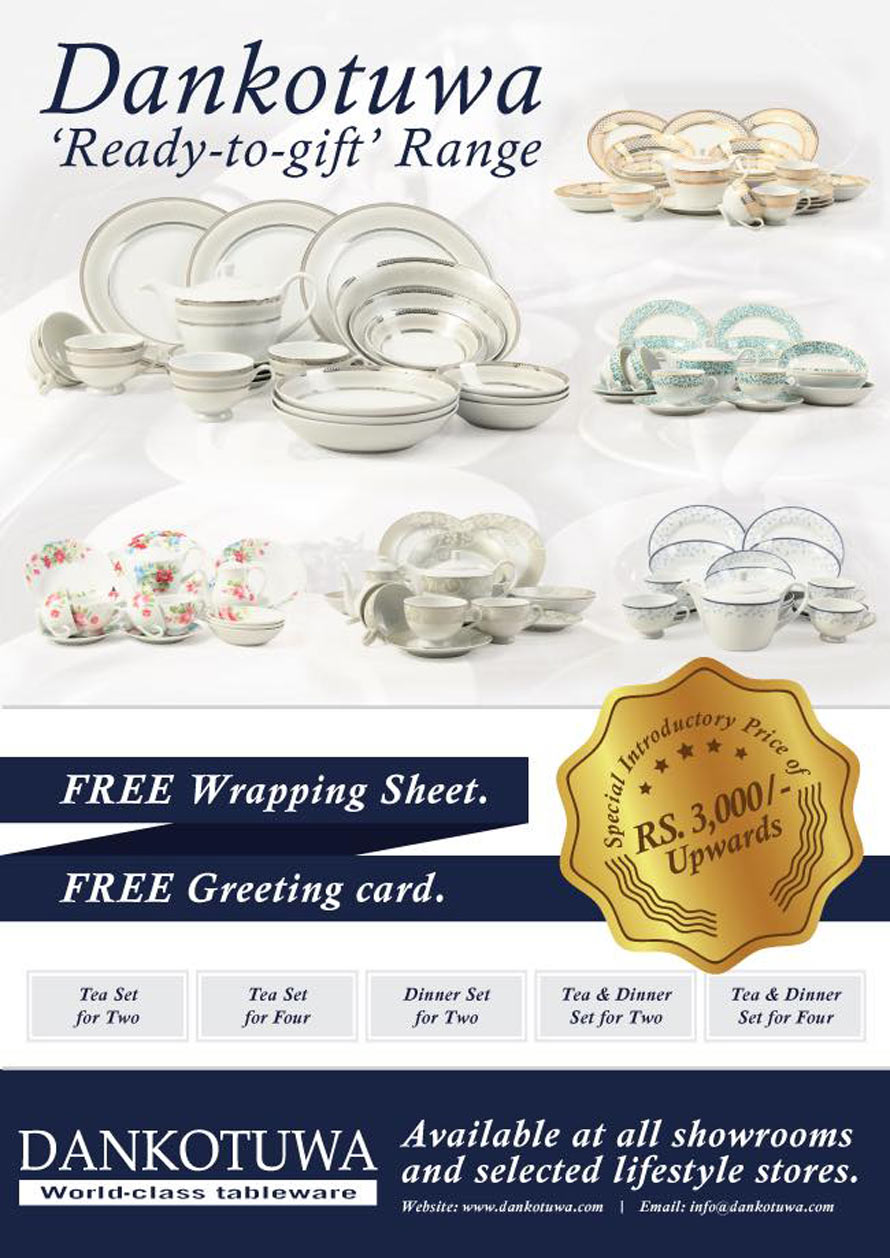Dankotuwa Porcelain introduces unique Ready to Gift range