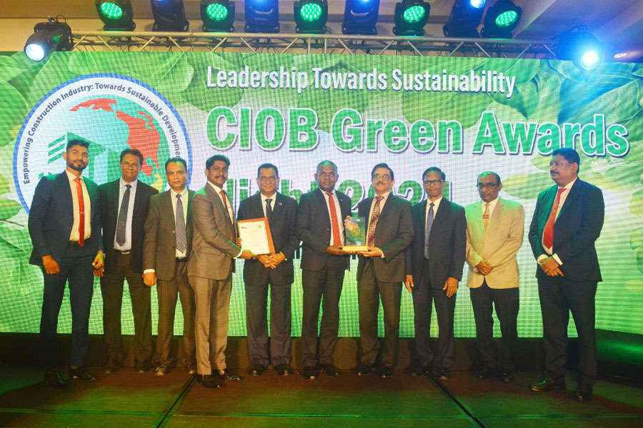 The Great Wall of Sri Lanka RBS Cement Panels by Rhino Roofing Products Limited Secures Gold at CIOB Green Awards 2024