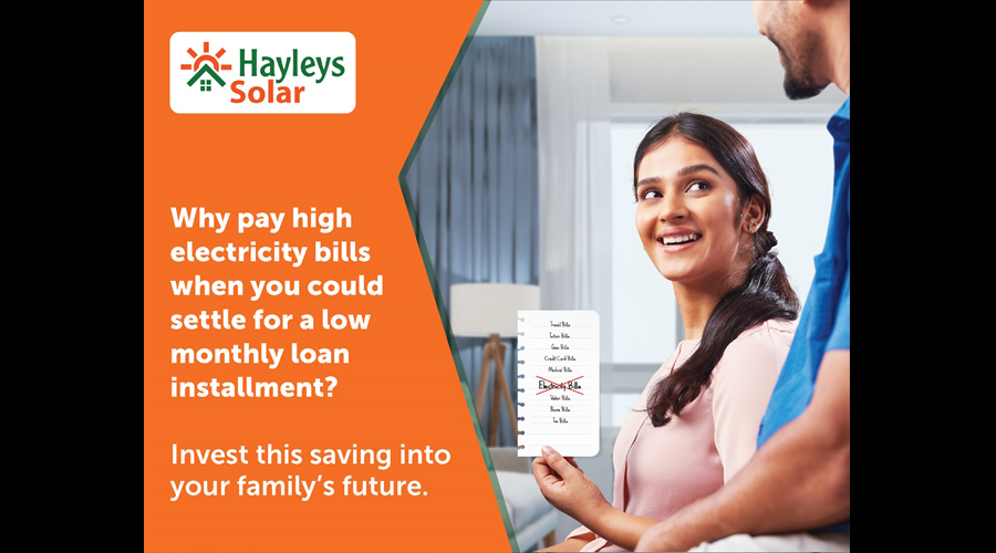 Hayleys Solar introduces Nayak Nowena Nayak