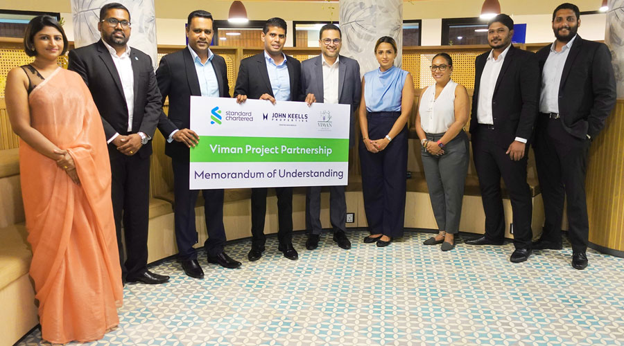 John Keells Properties Partners with Standard Chartered to Offer Attractive Home Loan Packages for VIMAN Ja Ela Apartments