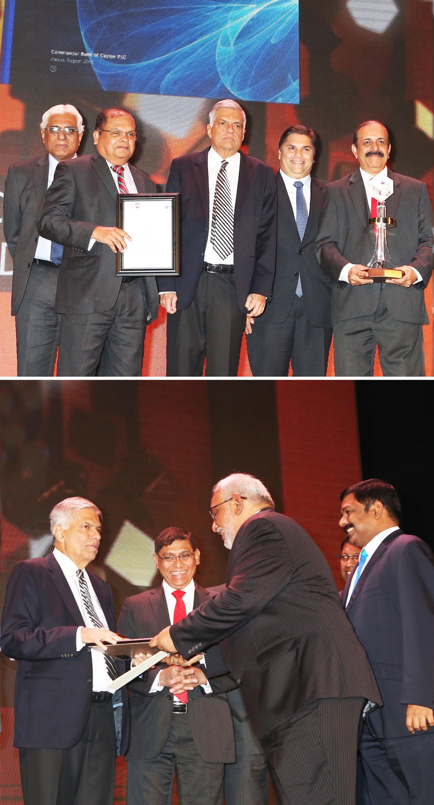 Commercial Bank wins overall award for Best Annual Report at CA Sri Lanka Awards