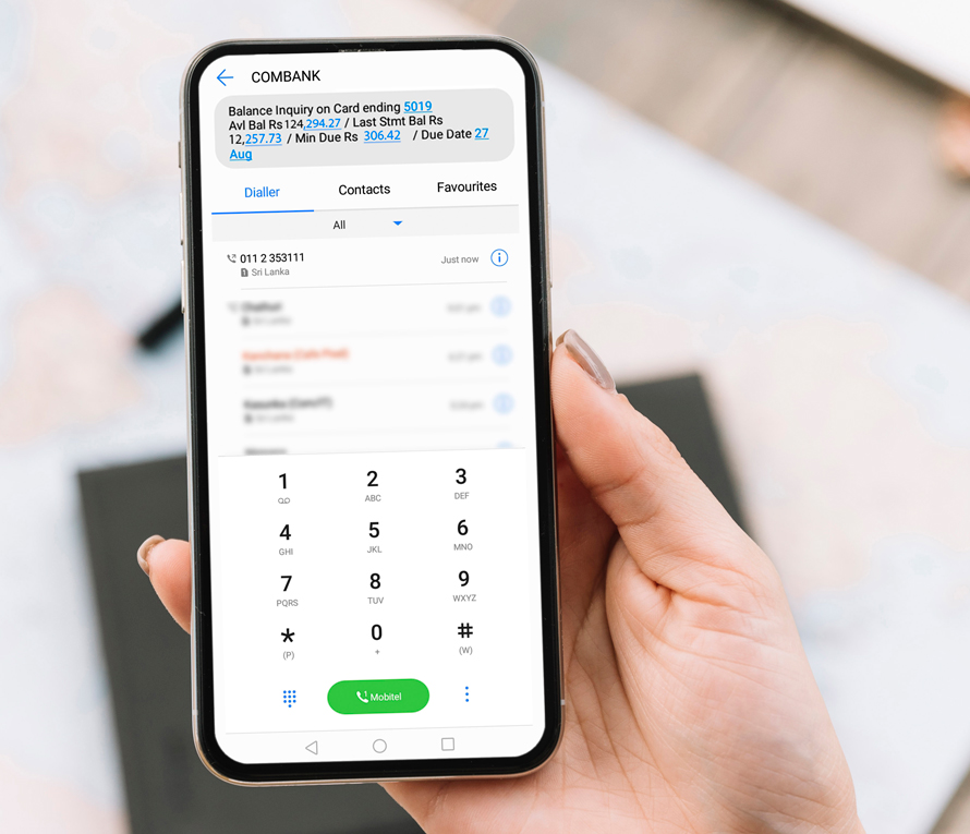 ComBank launches Card Balance by Missed Call Service for Credit Card holders